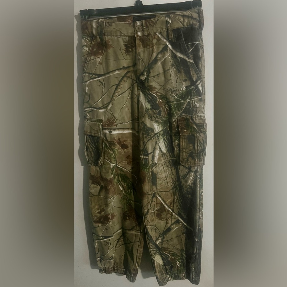 Camouflage Cargo Pants, Youth Size 10-12